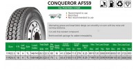 AF559 CONQUEROR AUFINE 11R22.5 16PLY
